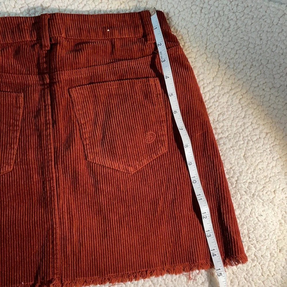 NWOT Indigo Rein Corduroy Skirt